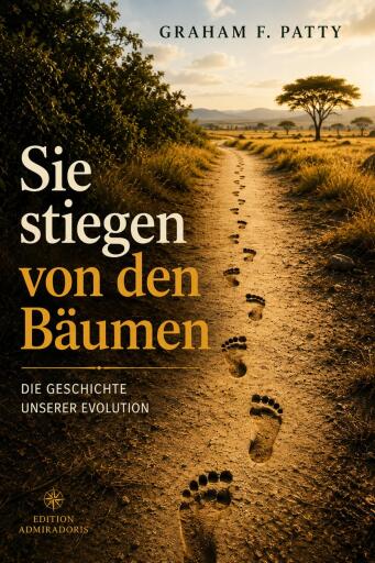 Portada del libro «Sie stiegen von den Bäumen», de Graham F. Patty
