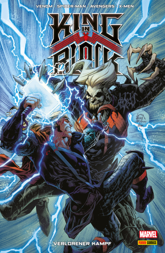 Portada del libro «King in Black N.2 - Verlorener Kampf», de Donny Cates