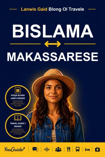 Portada del libro «The Language Guide for Travelers - Bislama to Makassarese», de YouGuide