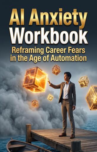 Portada del libro «AI Anxiety Workbook», de Dr. Mira Hutchens