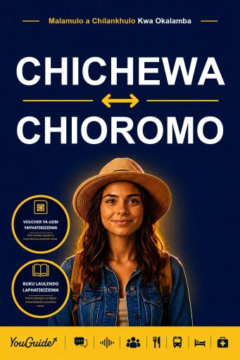 Portada del libro «The Language Guide for Travelers - Chichewa to Oromo», de YouGuide
