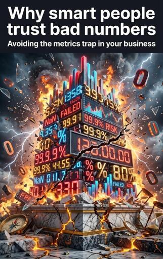 Portada del libro «Why smart people trust bad numbers», de Ryan Holloway