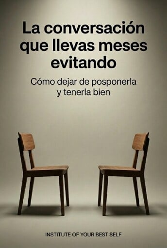 Portada del libro «La conversación que llevas meses evitando»