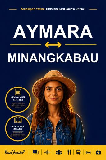 Portada del libro «The Language Guide for Travelers - Aymara to Minangkabau», de YouGuide