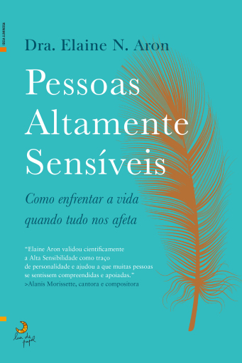 Portada del libro «Pessoas Altamente Sensíveis», de Elaine Aron