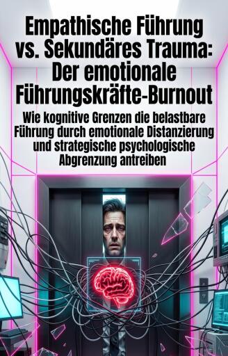 Portada del libro «Empathische Führung vs. Sekundäres Trauma: Der emotionale Führungskräfte-Burnout», de Corina Fechner