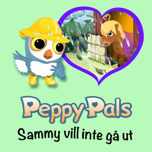 Portada del libro «Sammy vill inte gå ut», de Åsa Linge
