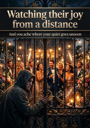 Portada del libro «Watching their joy from a distance», de Everett Mercer