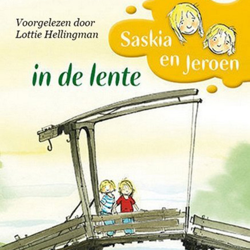 Portada del audiolibro «Saskia en Jeroen - in de lente», de Jaap ter Haar