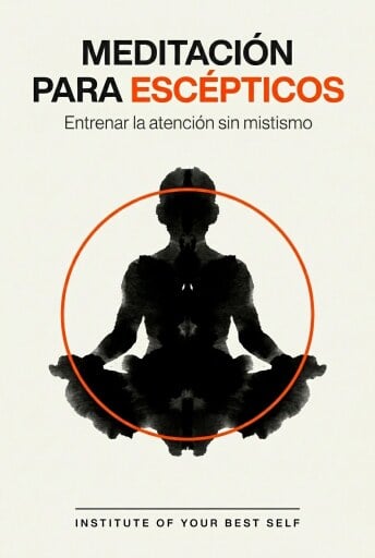 Portada del libro «Meditación para escépticos», de Equipo Institute of Your Best Self