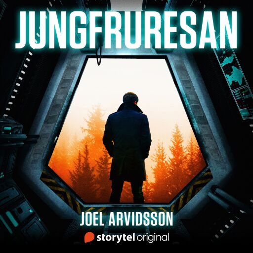 Portada del audiolibro «Jungfruresan», de Joel Arvidsson