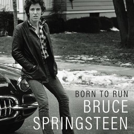 Portada del audiolibro «Born to run, mijn verhaal», de Bruce Springsteen