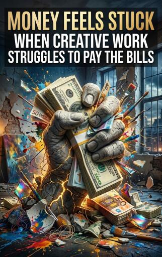Portada del libro «Money feels stuck», de Emma Whitaker