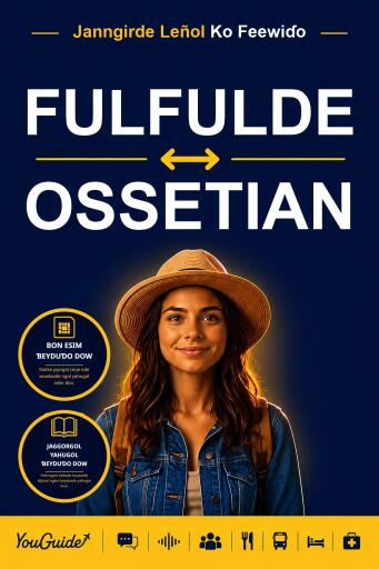 Portada del libro «The Language Guide for Travelers - Fulani to Ossetian», de YouGuide
