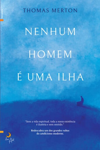 Portada del libro «Nenhum Homem é uma Ilha», de Thomas Merton