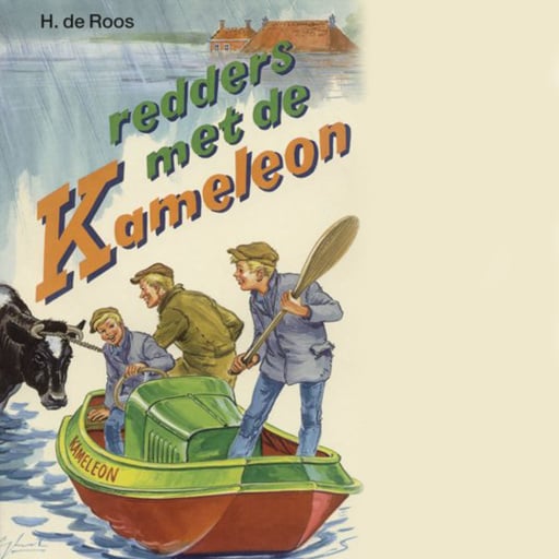 Portada del audiolibro «Redders met de Kameleon», de Hotze de Roos
