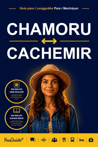 Portada del libro «The Language Guide for Travelers - Chamorro to Kashmiri», de YouGuide