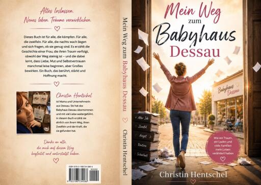 Portada del libro «Mein Weg zum Babyhaus Dessau», de Christin Hentschel