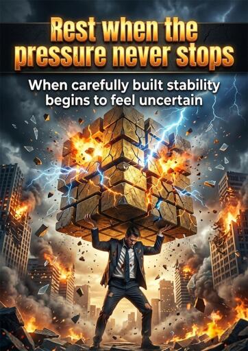 Portada del libro «Rest when the pressure never stops», de Eric Brooks