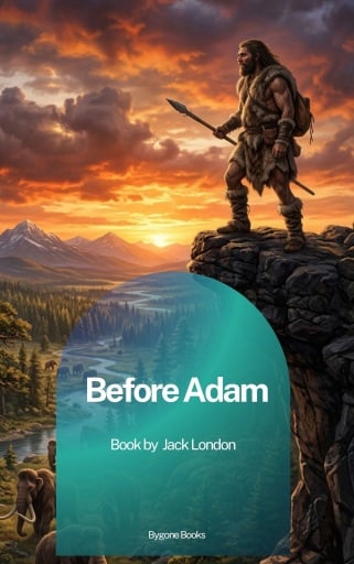 Portada del libro «Before Adam», de Jack London