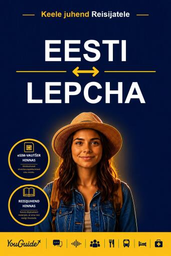 Portada del libro «The Language Guide for Travelers - Estonian to Lepcha», de YouGuide