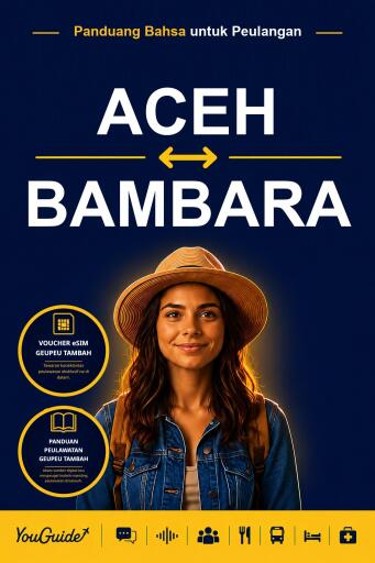 Portada del libro «The Language Guide for Travelers - Acehnese to Bambara», de YouGuide