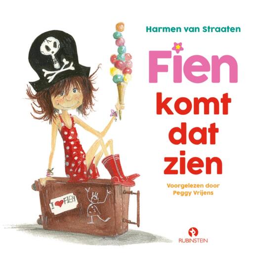 Portada del audiolibro «Fien komt dat zien», de Harmen van Straaten