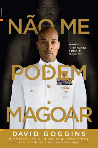Portada del libro «Não Me Podem Magoar», de David Goggins