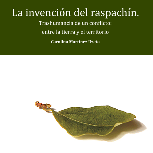 Portada del audiolibro «La invención del raspachín»
