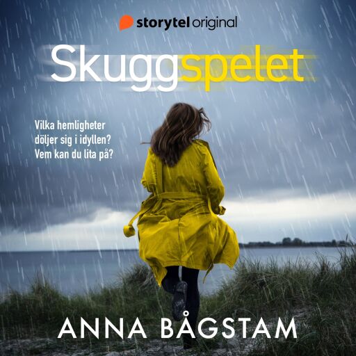 Portada del audiolibro «Skuggspelet», de Anna Bågstam