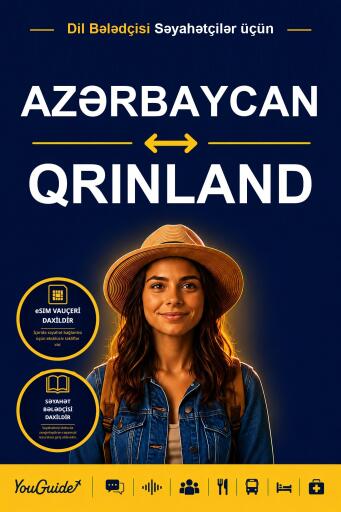 Portada del libro «The Language Guide for Travelers - Azerbaijani to Greenlandic», de YouGuide
