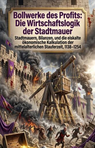 Portada del libro «Bollwerke des Profits: Die Wirtschaftslogik der Stadtmauer», de Johannes Krauss