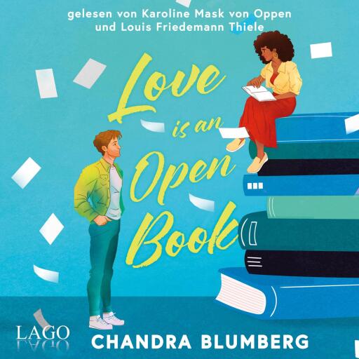 Portada del audiolibro «Love is an Open Book», de Chandra Blumberg