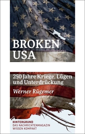 Portada del libro «Broken USA», de Werner Rügemer