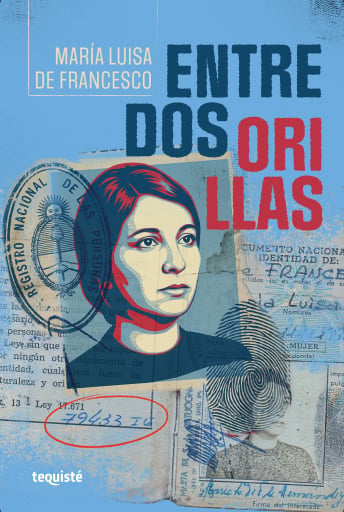 Portada del libro «Entre dos orillas», de María Luisa de Francesco