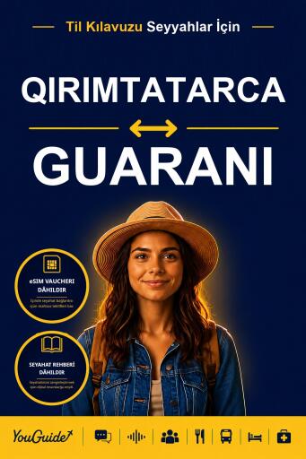 Portada del libro «The Language Guide for Travelers - Crimean Tatar to Guarani», de YouGuide