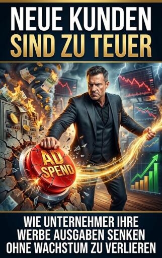 Portada del libro «Neue Kunden sind zu teuer», de Verena Busch