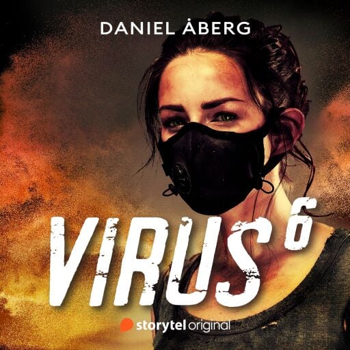 Portada del audiolibro «Virus:6», de Daniel Åberg