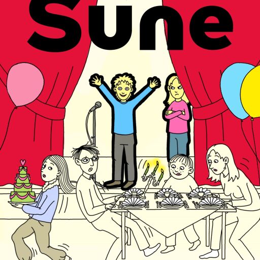 Portada del libro «Festfixaren Sune», de Sören Olsson, Anders Jacobsson