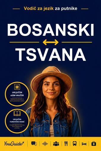 Portada del libro «The Language Guide for Travelers - Bosnian to Tswana», de YouGuide