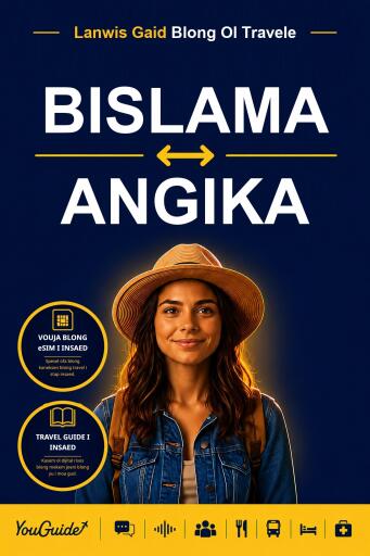 Portada del libro «The Language Guide for Travelers - Bislama to Angika», de YouGuide
