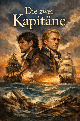 Portada del libro «Die Zwei Kapitäne», de Simone Lilly