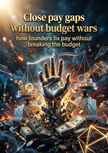 Portada del libro «Close pay gaps without budget wars», de Emily Rivers