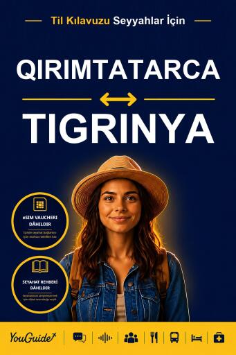 Portada del libro «The Language Guide for Travelers - Crimean Tatar to Tigrinya», de YouGuide