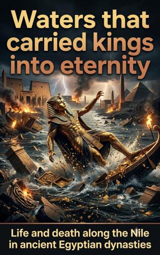 Portada del libro «Waters that carried kings into eternity», de Elias Quinn