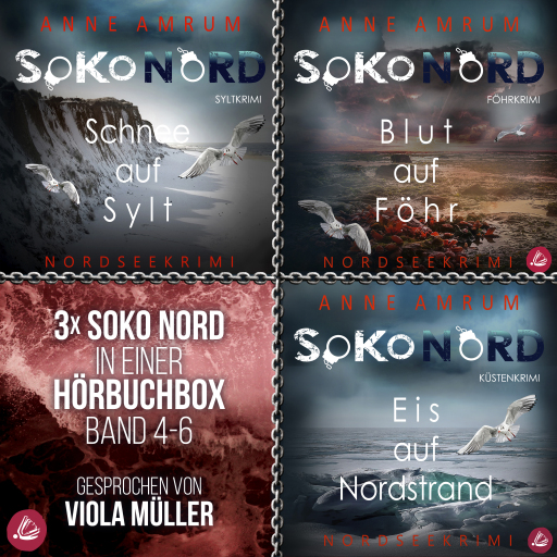 Portada del audiolibro «SoKo Nord Sammelband 2», de Anne Amrum
