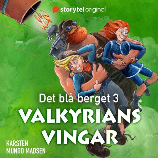 Portada del audiolibro «Det blå berget: Valkyrians vingar»