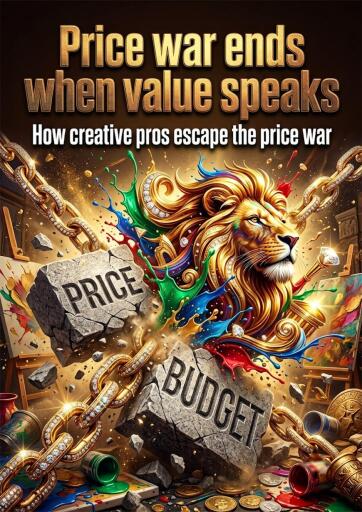 Portada del libro «Price war ends when value speaks», de Mia Harrington