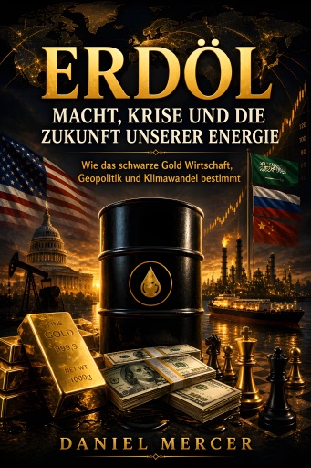 Portada del libro «Erdöl Macht, Krise und die Zukunft unserer Energie», de Daniel Mercer