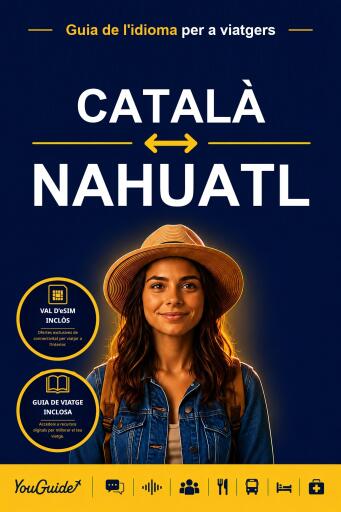 Portada del libro «The Language Guide for Travelers - Catalan to Nahuatl», de YouGuide